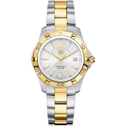 TAG Heuer Aquaracer 300M Quartz 38.4 Stainless Steel / Yellow Gold / Silver / Bracelet